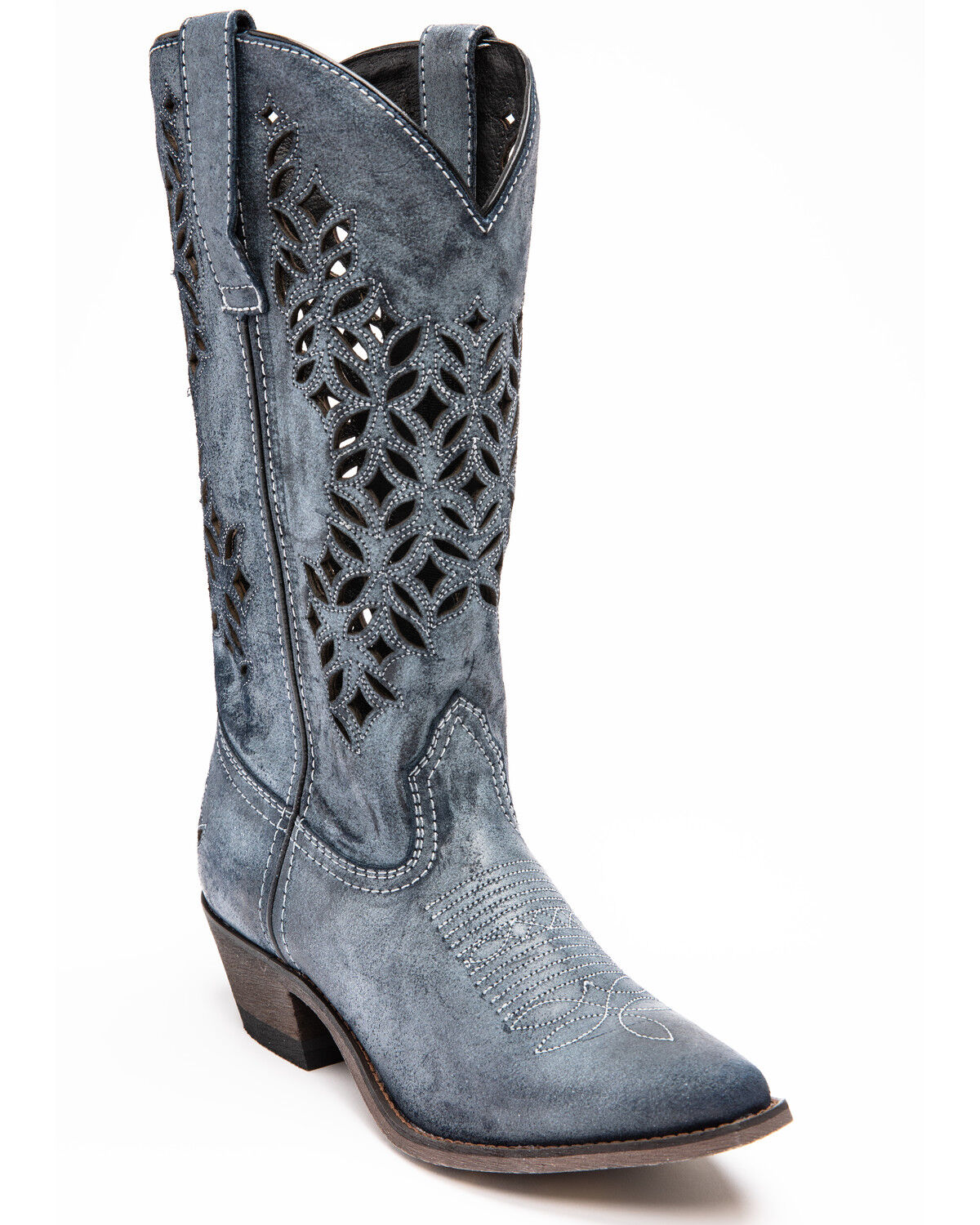 suede western boots