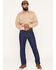 Image #1 - Wrangler Men's FR Slim Fit Straight Jeans, Indigo, hi-res