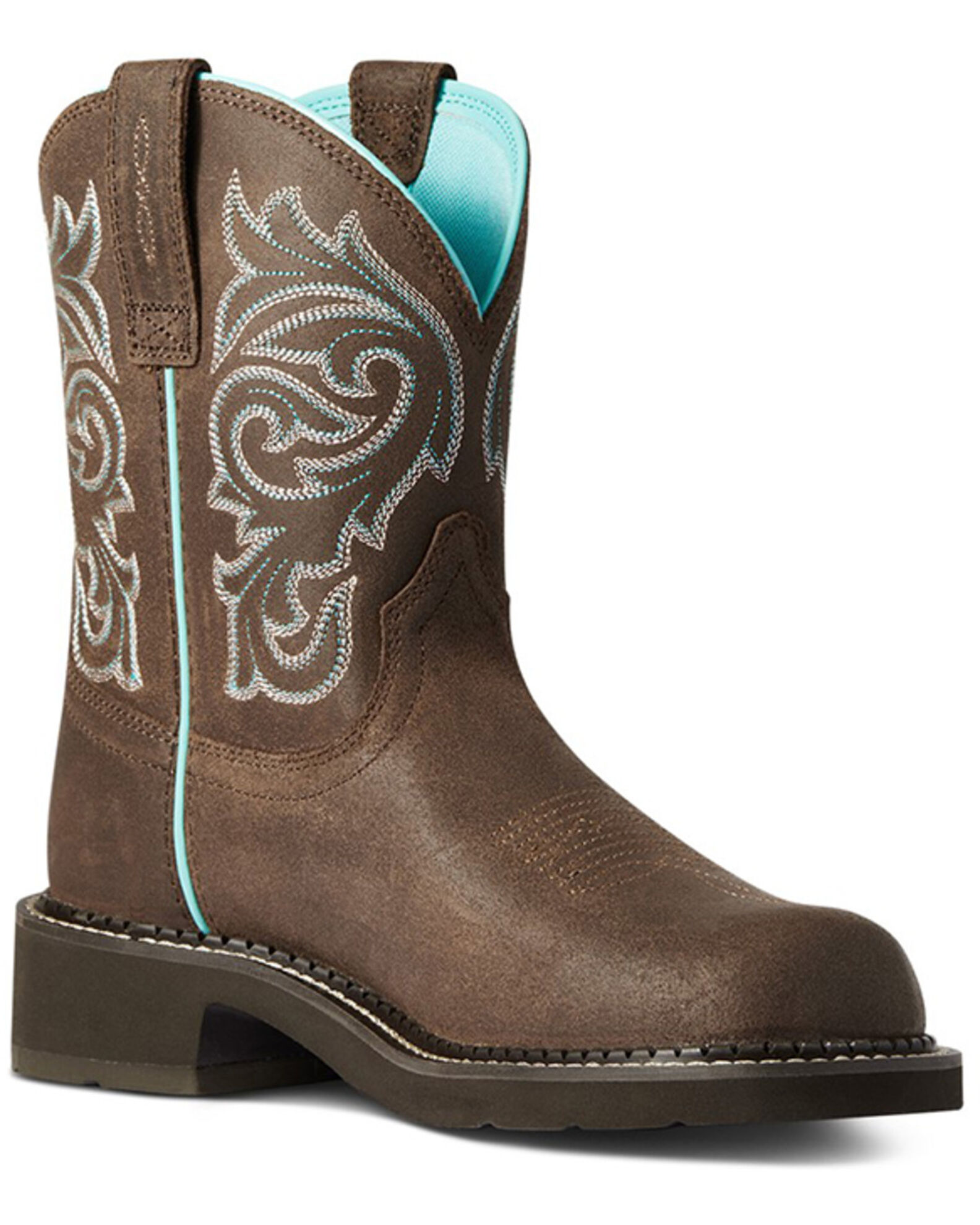 Ariat round toe hot sale womens boots