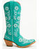 Image #2 - Ariat Women's Romance Floral Embroidered Tall Western Boots - Round Toe, Turquoise, hi-res