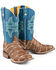 Tin Haul Women's Hands Off Western Boots - Wide Square Toe, Tan, hi-res