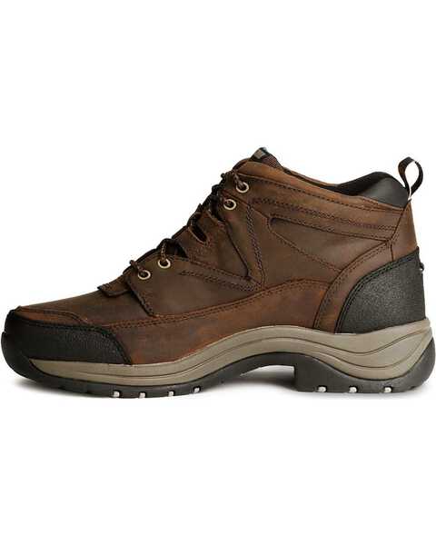 Image #4 - Ariat Men's Terrain H2O 5" Waterproof Work Boots - Round Toe, Copper, hi-res