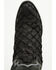 Image #6 - Dan Post Men's Exotic Pirarucu Western Boots - Round Toe, Black, hi-res