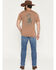 Image #3 - Kimes Ranch Men's James Light Wash Straight Bootcut Rigid Denim Jeans, Light Wash, hi-res