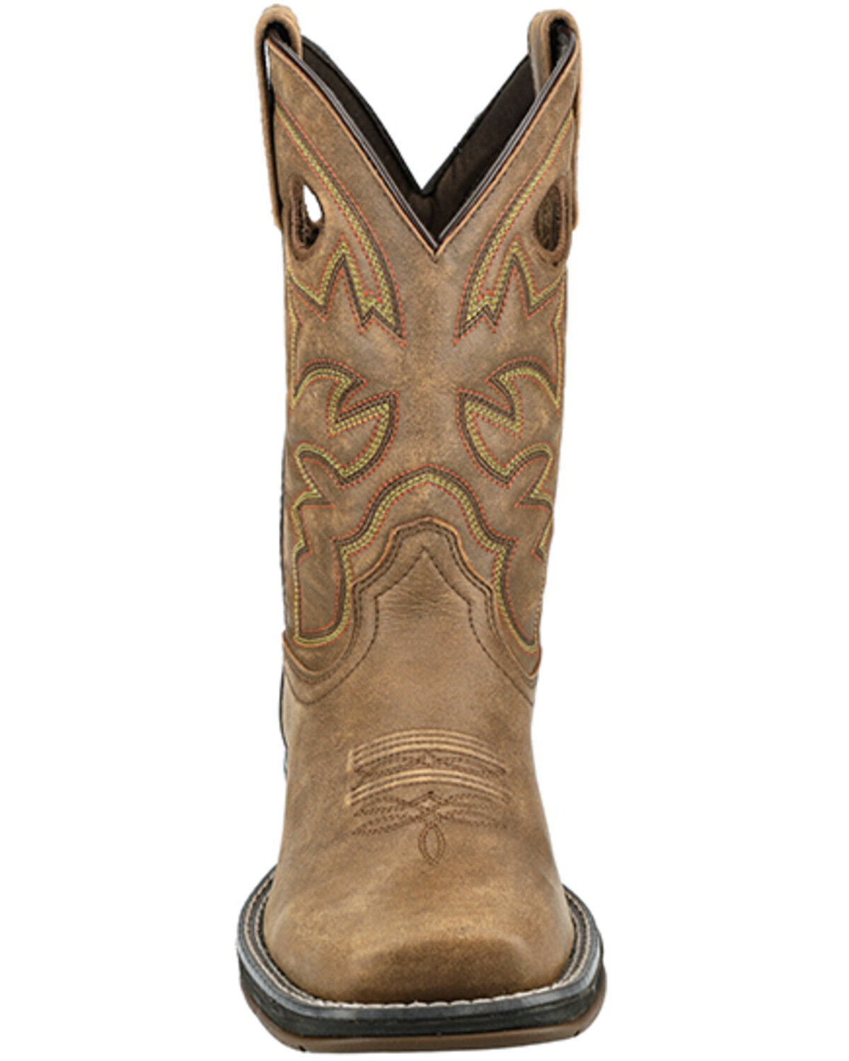 Image #4 - Smoky Mountain Women's Prairie Performance Western Boots - Broad Square Toe, Brown, hi-res