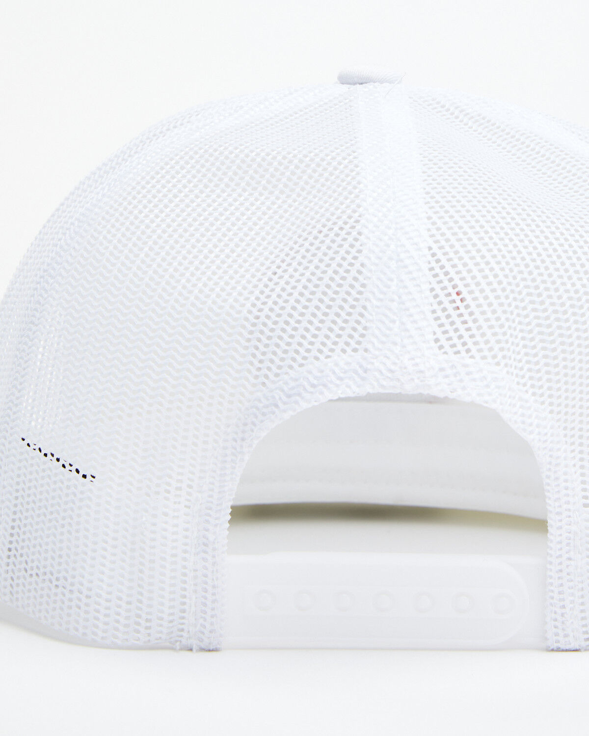 Image #3 - Lazy J Ranch Men's Solid White Tejas Americas Patch Mesh-Back Ball Cap, White, hi-res