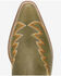 Image #6 - Dingo Women's Laurel Western Booties - Snip Toe, Olive, hi-res