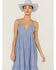 Image #2 - Wishlist Women's Chambray Tiered Dress, Blue, hi-res