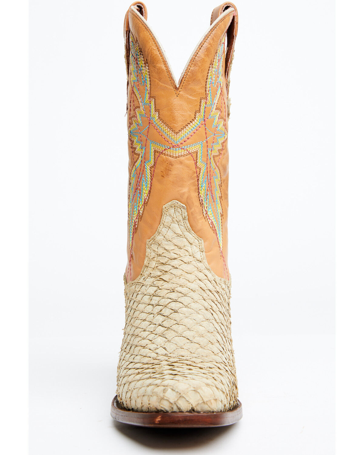 Image #4 - Dan Post Women's Queretaro Western Boots - Square Toe, Oryx, hi-res