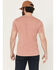 Image #4 - Carhartt Men's Re-Engineered Relaxed Fit Lightweight Short Sleeve Garment Dyed Work T-Shirt, Rose, hi-res