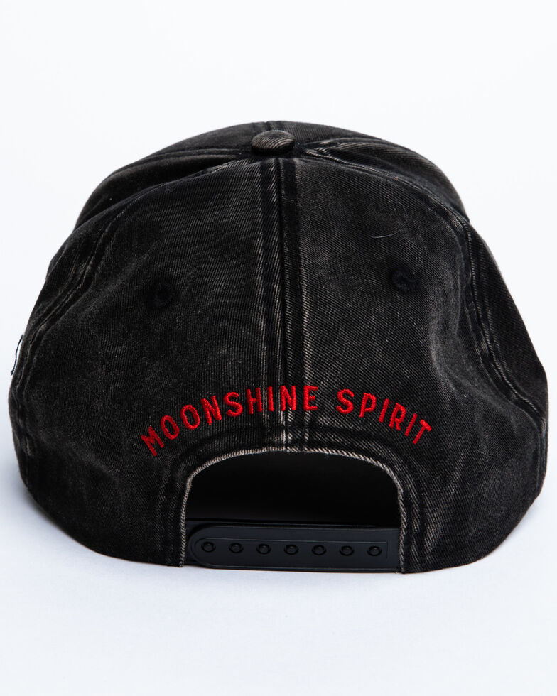 Moonshine Spirit Men's Electric Embroidered Ball Cap , Black, hi-res