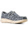 Image #1 - Ariat Men's Hilo Deerskull Print Casual Shoes - Moc Toe, Grey, hi-res
