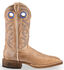 Image #2 - Justin Men's Caddo Bent Rail Western Boots - Square Toe, Beige, hi-res