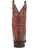 Image #5 - Laredo Men's Ross Western Boots - Broad Square Toe, Brown, hi-res