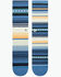 Image #2 - Stance Men's Curren St Crew Socks, Blue, hi-res