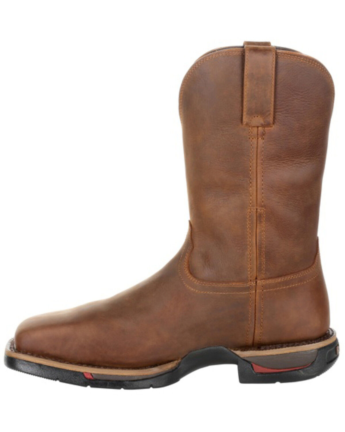 Image #3 - Rocky Men's Long Range Waterproof Western Work Boots - Steel Toe, , hi-res