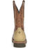Image #5 - Double H Men's Outlook Waterproof Work Boots - Composite Toe, Brown, hi-res
