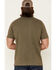 Image #4 - North River Men's Solid Slub Short Sleeve T-Shirt, Olive, hi-res