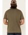 Image #4 - North River Men's Solid Slub Short Sleeve T-Shirt , Olive, hi-res