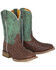 Image #1 - Tin Haul Men's Tangled Western Boots - Broad Square Toe, Brown, hi-res