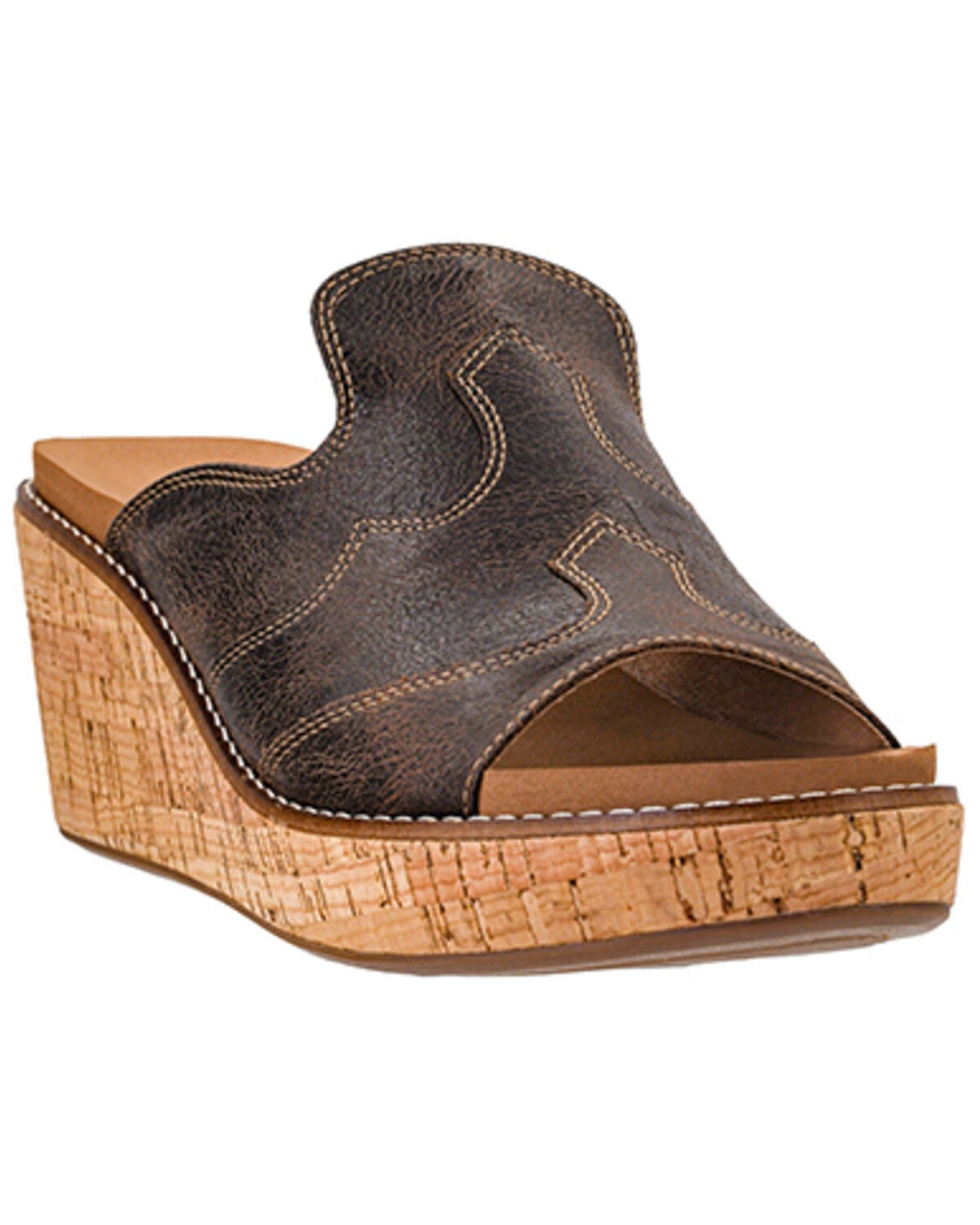 Corkys Women's Neon Moon Sandals, Brown, hi-res