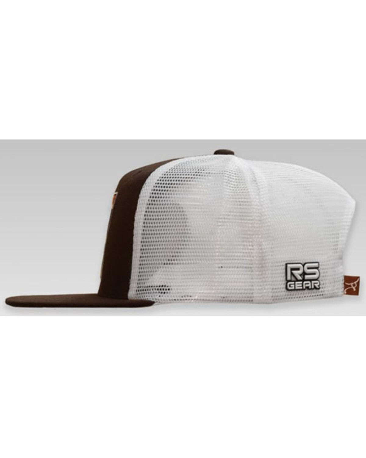 Image #3 - Ropesmart Men's Brown Solo Serape Steerhead Embroidered Patch Mesh-Back Ball Cap, Brown, hi-res