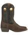 Ariat Boys' Roughstock Cowboy Boots - Square Toe, Brown, hi-res