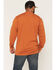 Image #4 - Hawx Men's Logo Graphic Long Sleeve Work T-Shirt, Rust Copper, hi-res