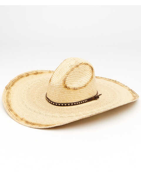 Cody James Guatemalan Gus Straw Cowboy Hat , Natural, hi-res