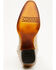 Image #7 - Corral Girls' Golden Touches Suede Western Boots - Snip Toe, Gold, hi-res