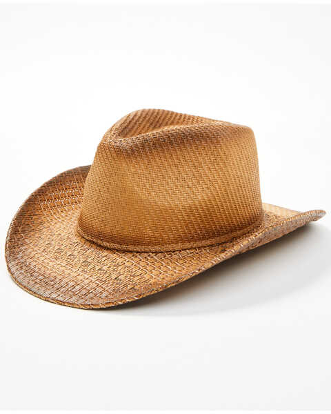 Cody James Boys' Rough Rider Hat, Brown, hi-res