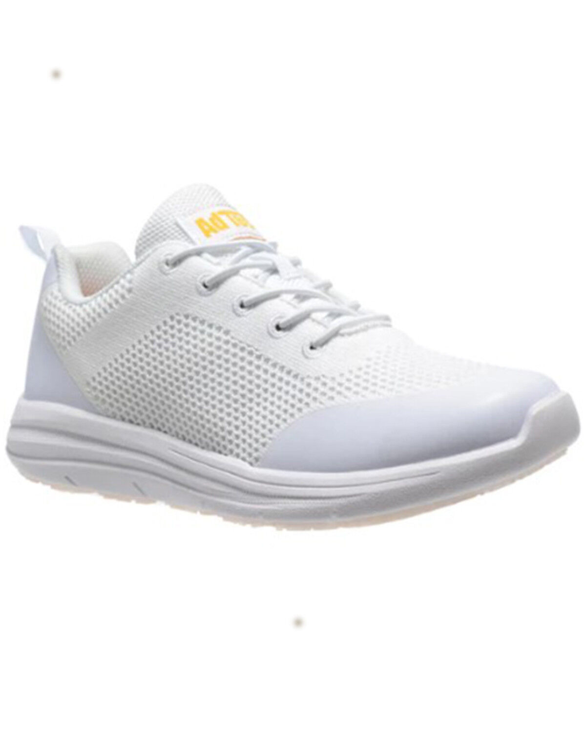 Image #1 - AdTec Women's Light Weight Work Shoes - Round Toe, White, hi-res