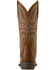 Image #3 - Ariat Women's Cattle Caite Western Boots - Broad Square Toe, Brown, hi-res