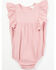 Image #1 - Yura Infant Girls' Ruffle Onesie, Pink, hi-res