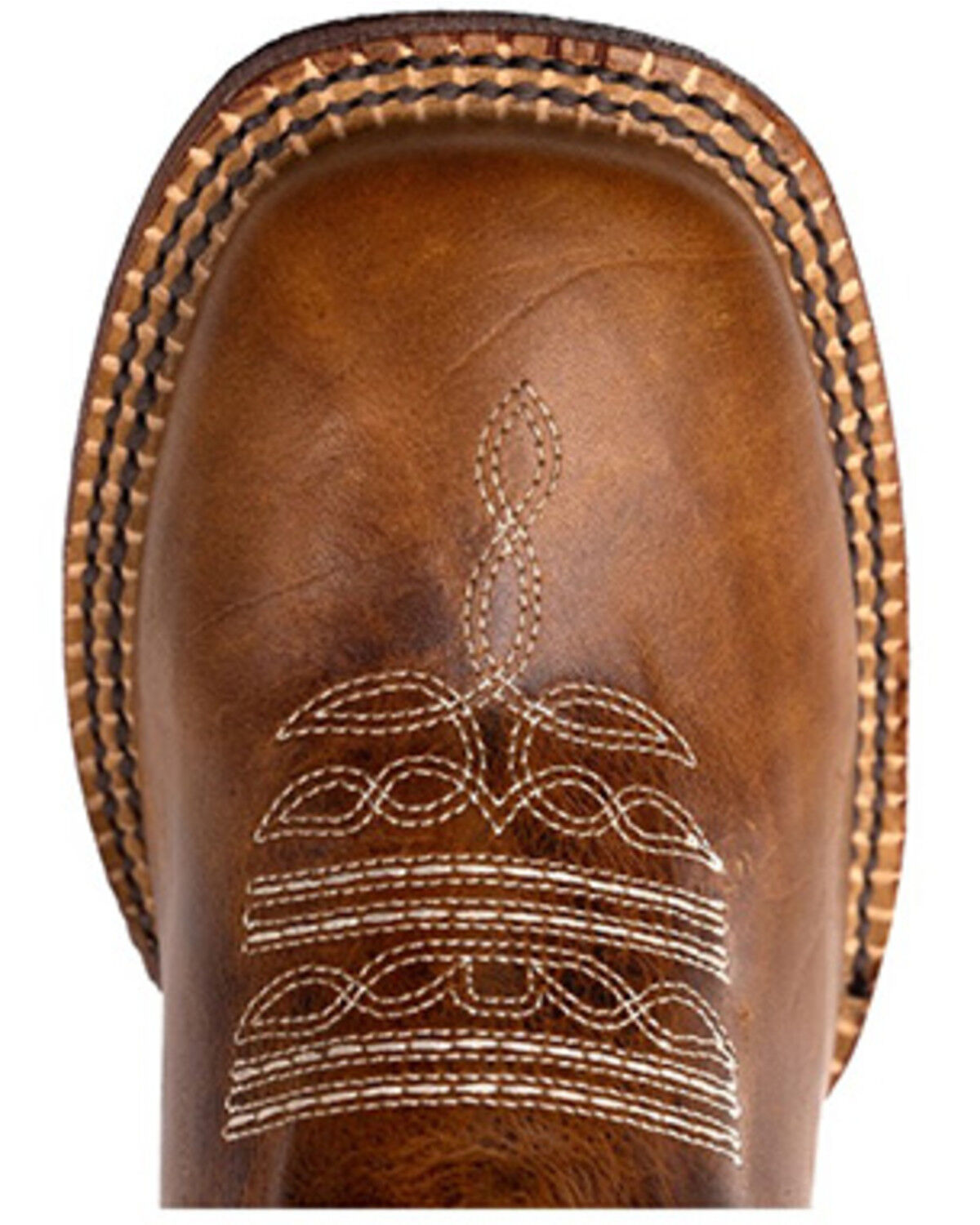 Image #6 - Ferrini Women's Mae Tall Western Boots - Square Toe, Brown, hi-res