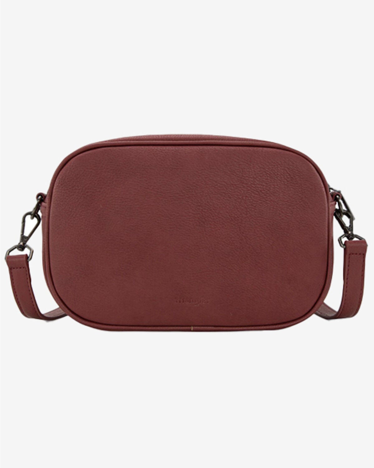 Image #2 - Wrangler Women's Sherpa Southwestern Print Canvas Crossbody Bag, Burgundy, hi-res