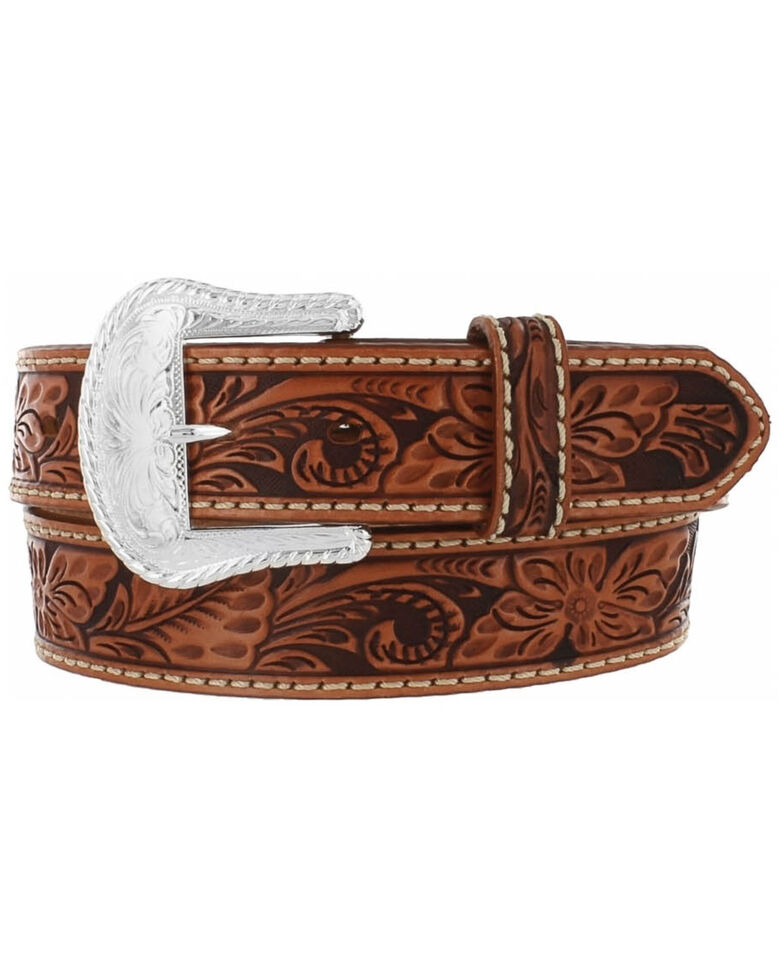 tony lama leather belt