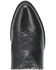 Image #6 - Dan Post Men's Mignon Western Boots - Round Toe, Black, hi-res