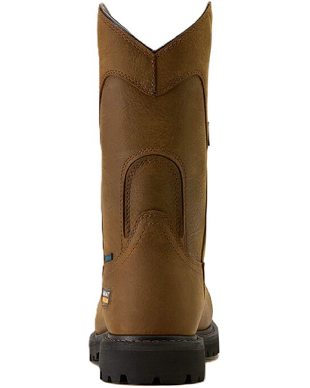Image #3 - Ariat Men's Longview Shock Shield Waterproof Work Boots - Composite Toe, Brown, hi-res