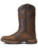 Image #2 - Ariat Women's Anthem Patriot Western Performance Boots - Broad Square Toe, Brown, hi-res