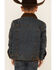 Image #4 - Wrangler Boys' Rustic Western Blanket Lined Jacket , Blue, hi-res