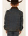 Wrangler Boys' Rustic Western Blanket Lined Jacket , Blue, hi-res