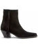 Image #2 - Coconuts by Matisse Women's Jane Western Booties - Snip Toe, Black, hi-res