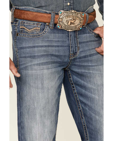 Image #2 - Cody James Men's Bullock Dark Wash Stretch Slim Straight Jeans , Blue, hi-res
