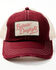 Image #1 - Idyllwind Women's Burnin' Daylight Distressed Mesh Back Ball Cap, Ruby, hi-res
