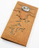 Image #1 - Cody James Men's Rodeo Leather Checkbook Wallet, Brown, hi-res