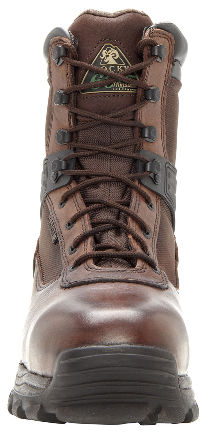 Image #4 - Rocky Men's Sport Utility Pro Waterproof Work Boots - Steel Toe, , hi-res
