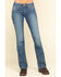 Image #2 - Ariat Women's Rebar Mid Rise Durastretch Raven Work Bootcut Jeans , Blue, hi-res