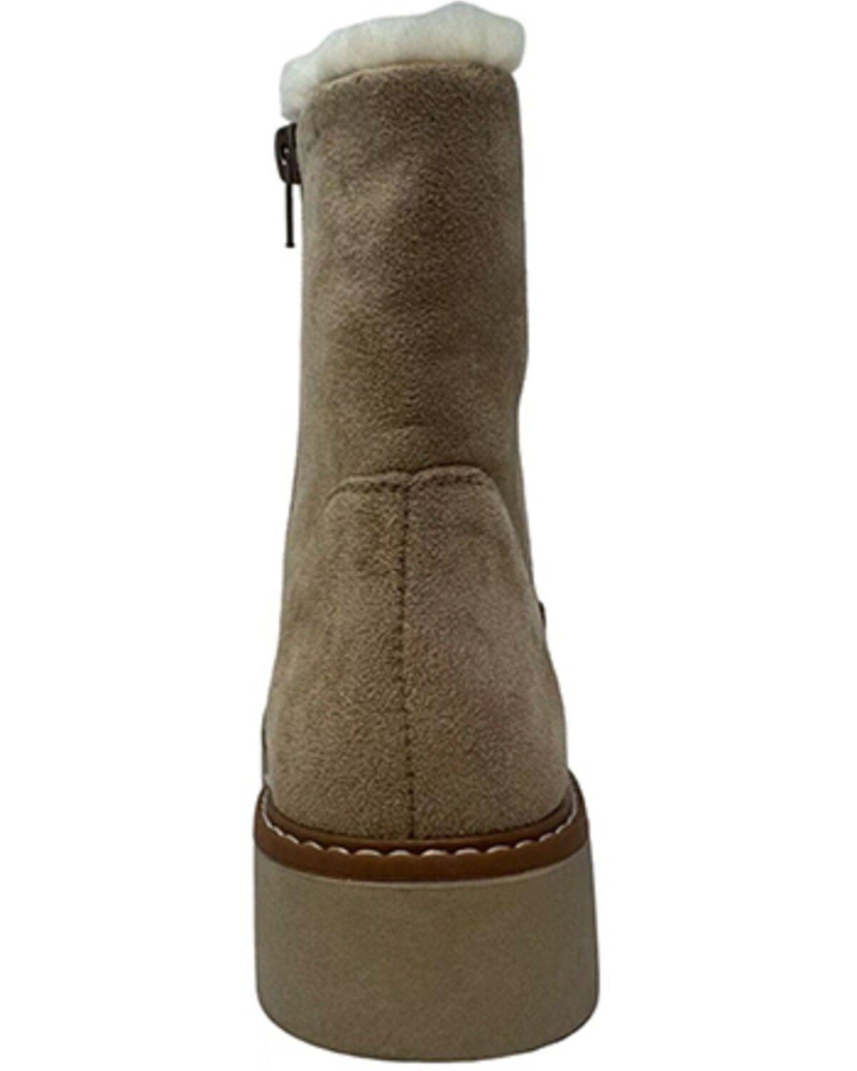 Image #5 - Very G Women's Marlo Casual Boots - Round Toe, Sand, hi-res