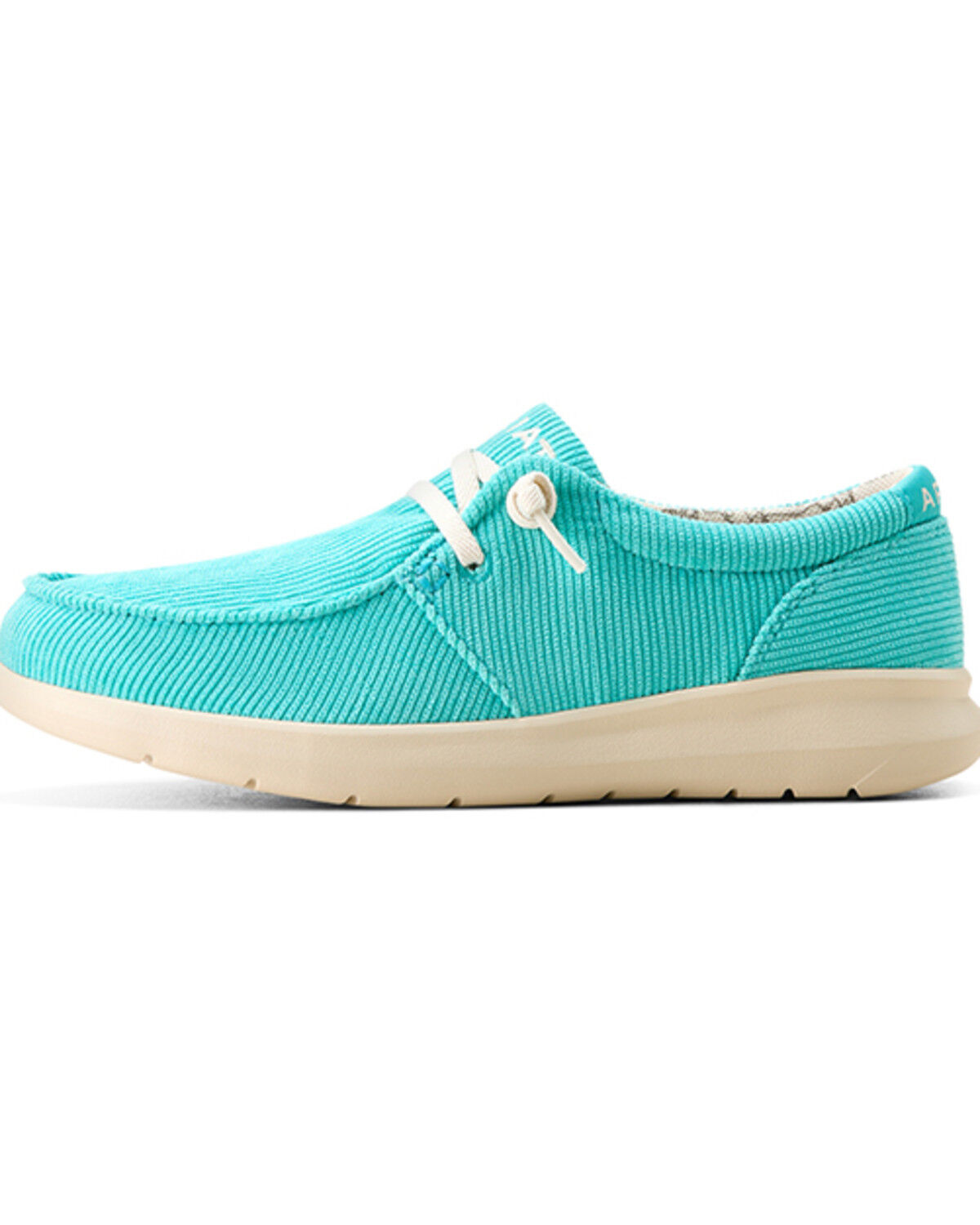 Image #2 - Ariat Women's Hilo Corduroy Casual Shoes - Moc Toe, Blue, hi-res